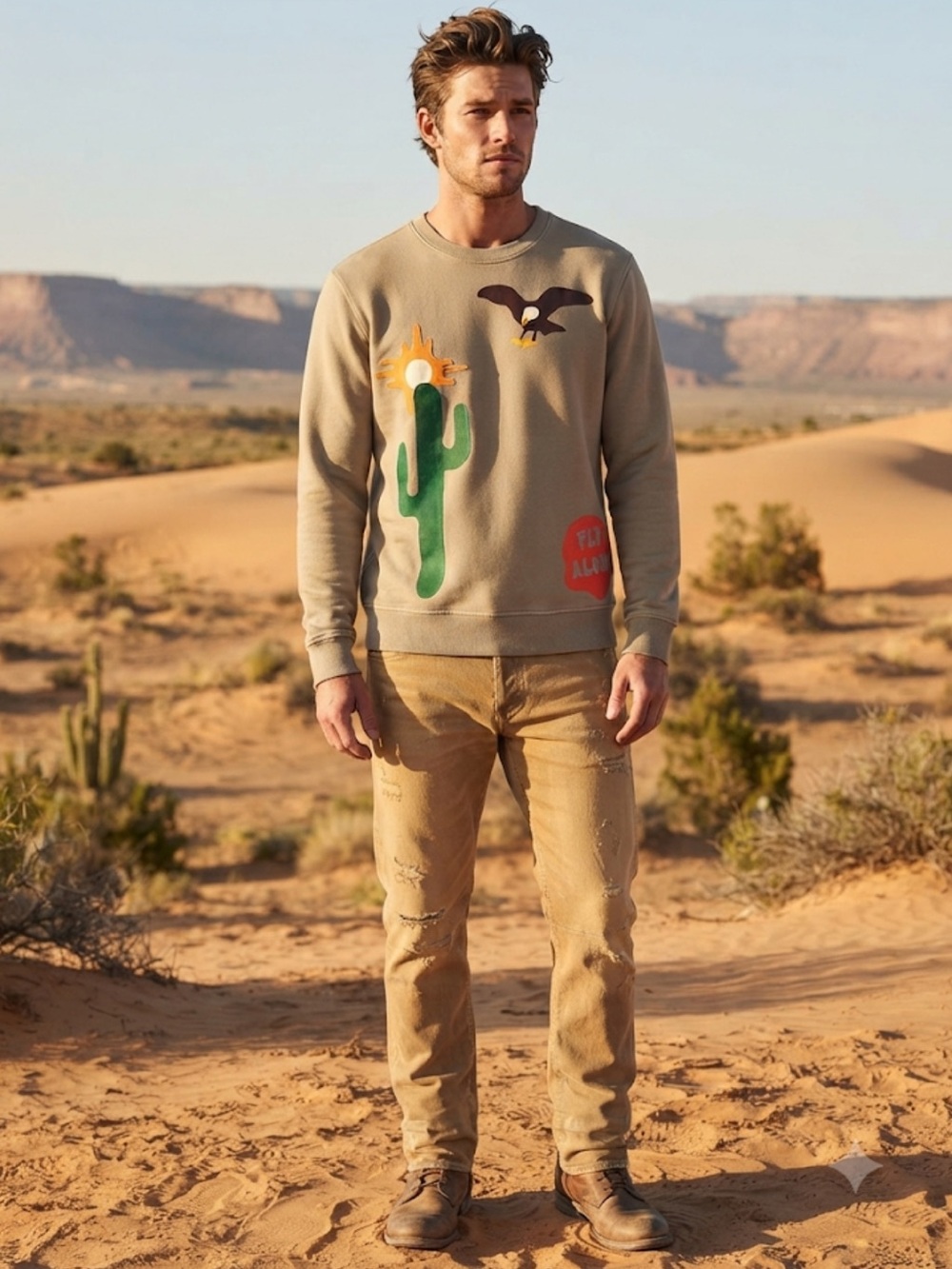 Roku Studio $100 graphic crewneck sweatshirt small